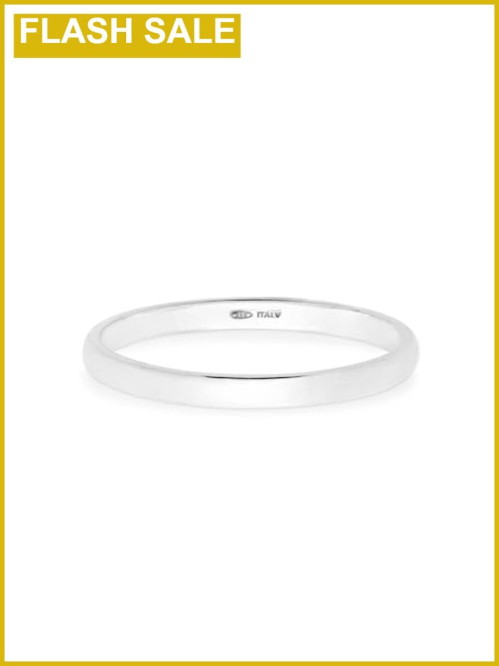 925 Sterling Silver Dome Band Ring Comfort Fit Stackable Unisex